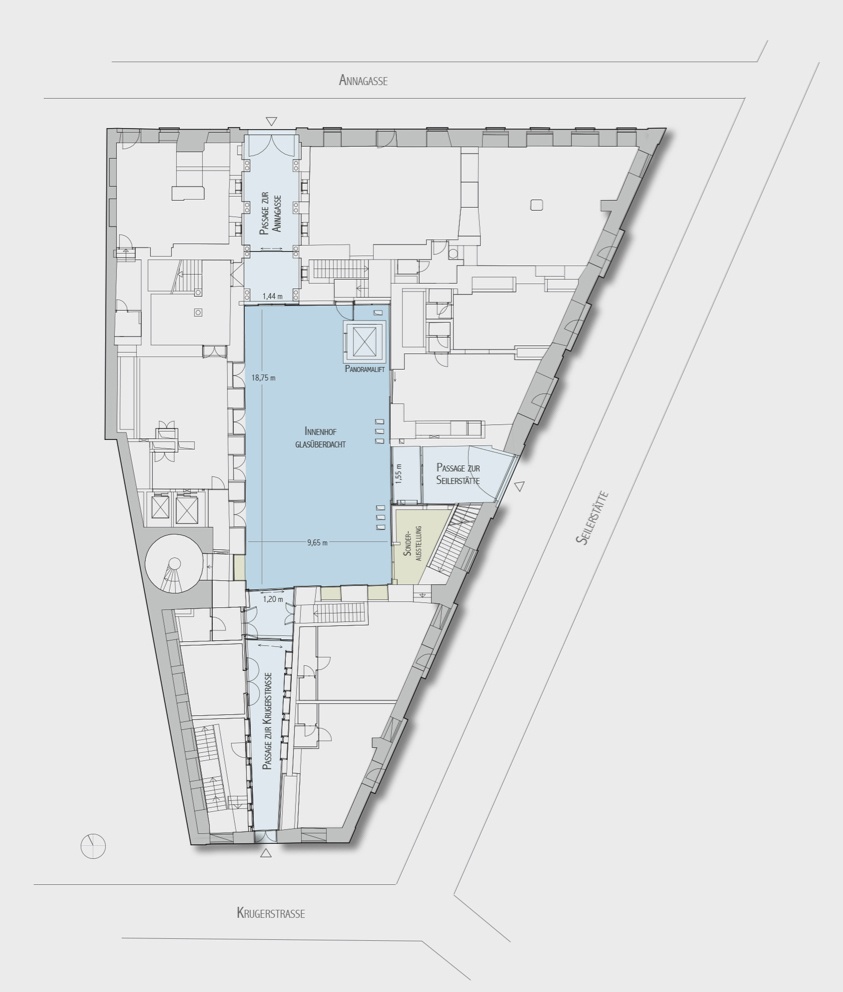 Floor plan Inner Courtyard