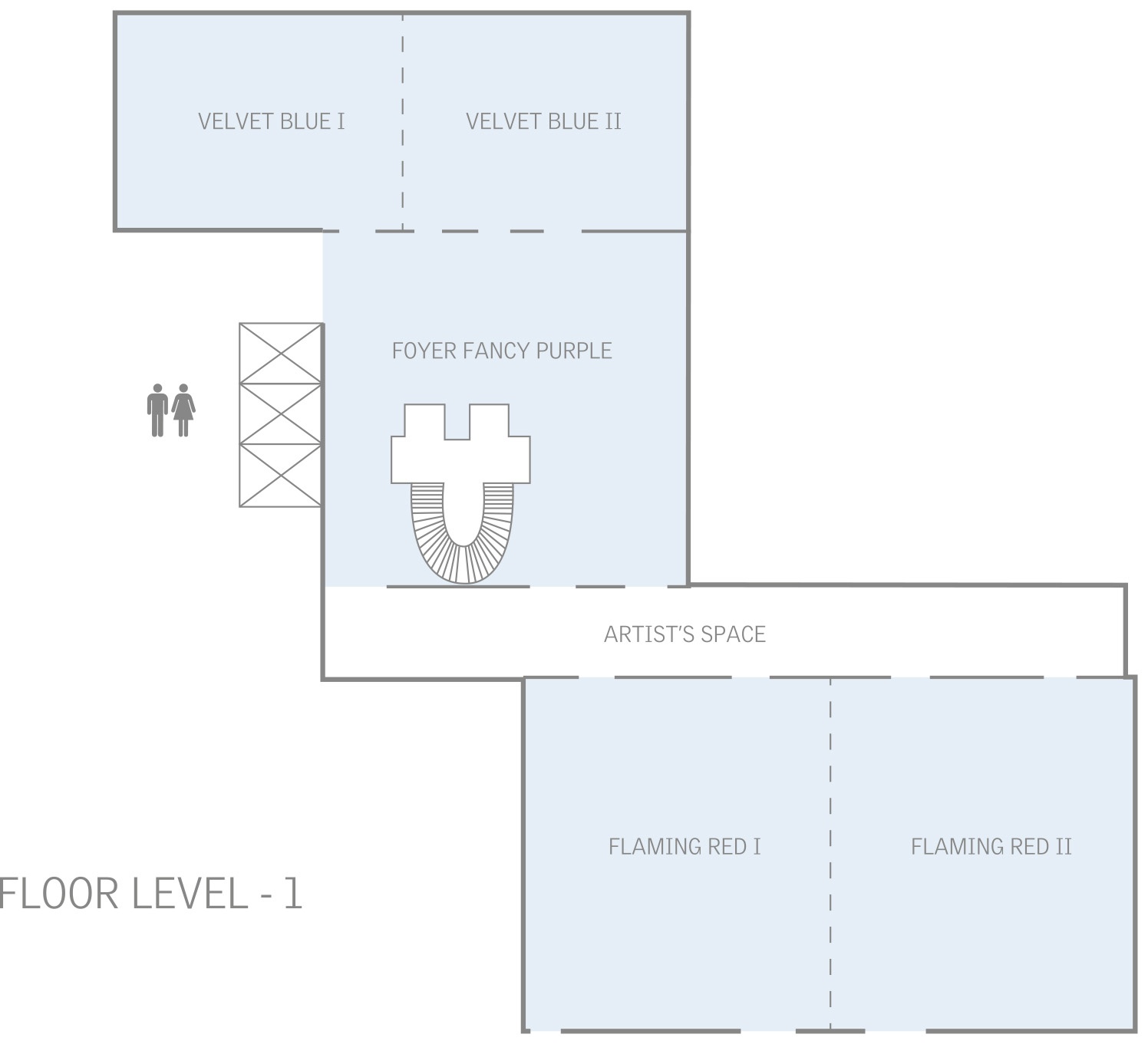 Floor plan level -1
