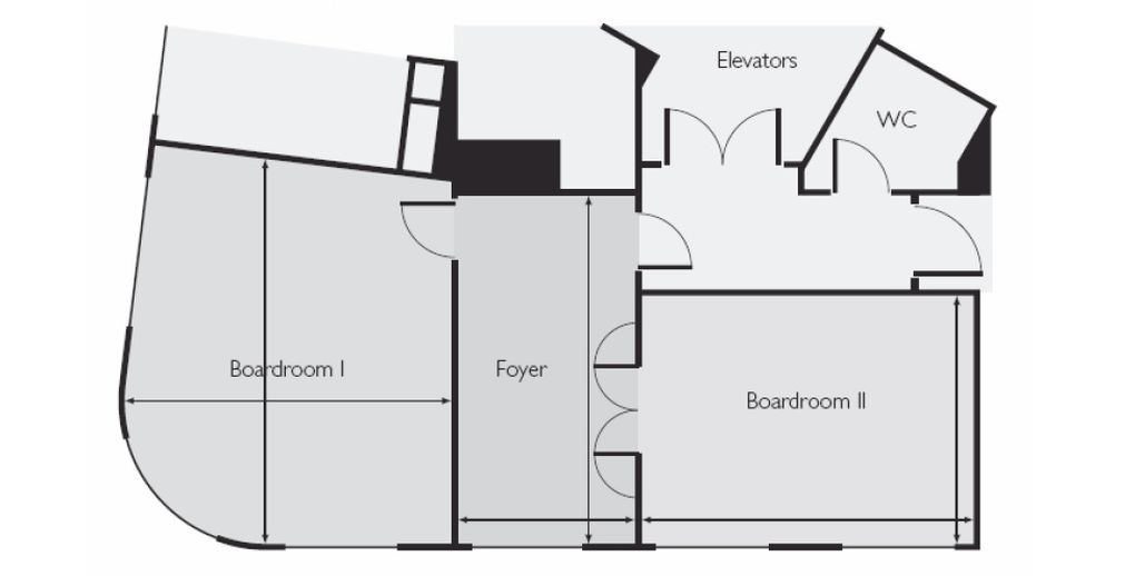 Floor plan Radisson Blu Style Hotel