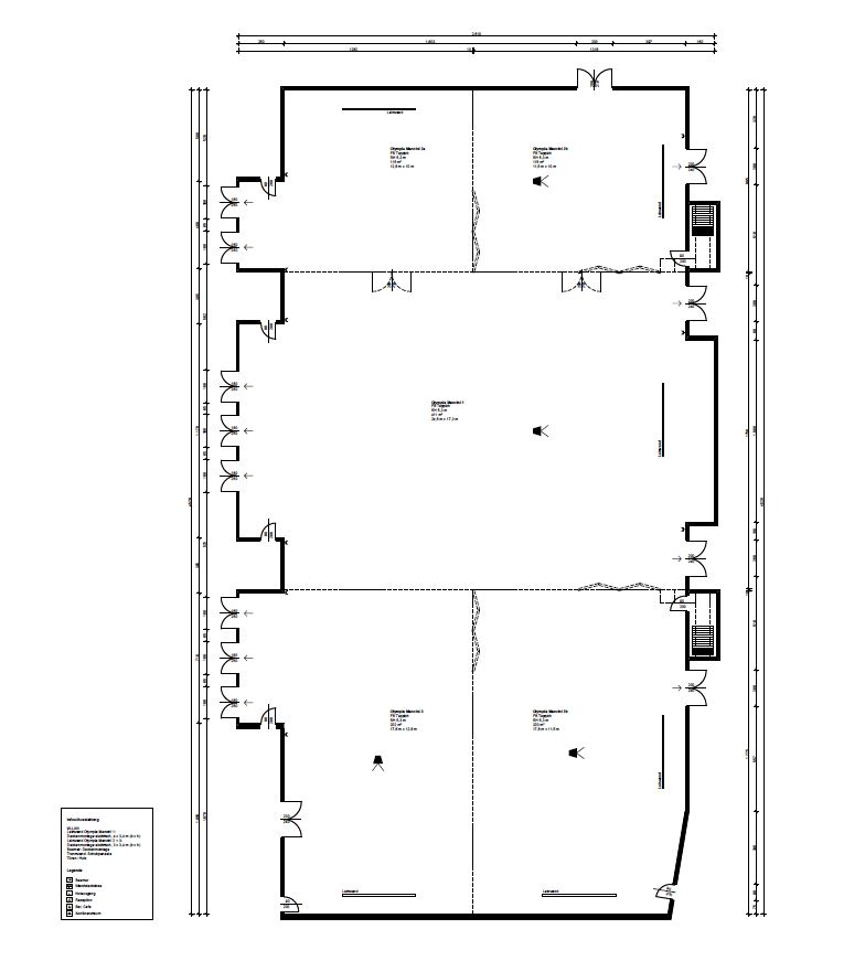 Floor plan Olympia and Mancini Austria Trend Hotel Savoyen