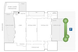 Floor plan ARIANA Eventlocation